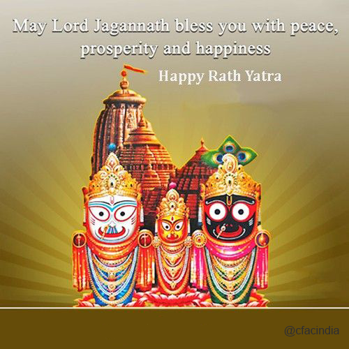 Cfacindia's tweet photo. Happy Ratha Yatra https://t.co/x3ifnBaxWY