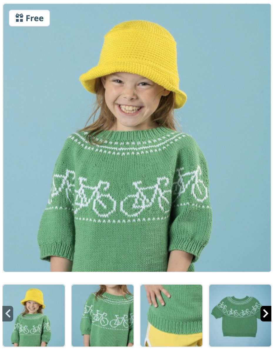 BebeBicyclette's tweet photo. Big *cannot stress this enough* BIG fan of this #TDF  pattern from @hobbii_yarn. https://t.co/qQoukaX7OP
