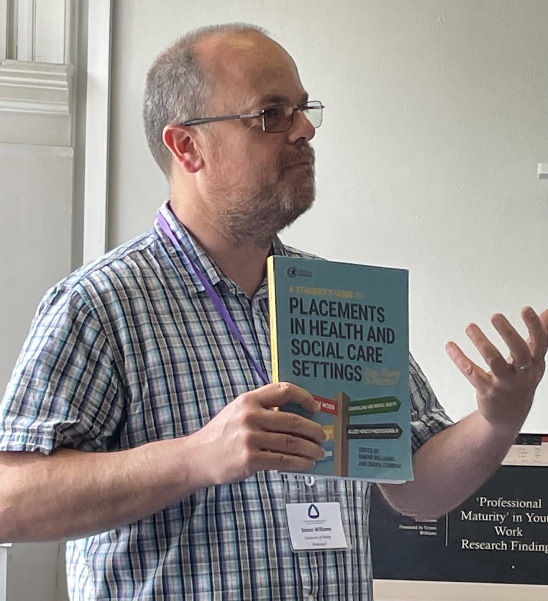 Association of Lecturers in Youth & Community Work (@tagpalycw) on Twitter photo Simon Williams and Diana Conroys new book - ‘A students guide to placements in health and social care setttings - from theory to practice’. <a href="/SimCrWilliams/">Simon Williams</a> <a href="/TAGPALYCW/">Association of Lecturers in Youth & Community Work</a> TAGAC2022 Simon Williams and Diana Conroys new book - ‘A students guide to placements in health and social care setttings - from theory to practice’. <a href="/SimCrWilliams/">Simon Williams</a> <a href="/TAGPALYCW/">Association of Lecturers in Youth & Community Work</a> TAGAC2022
