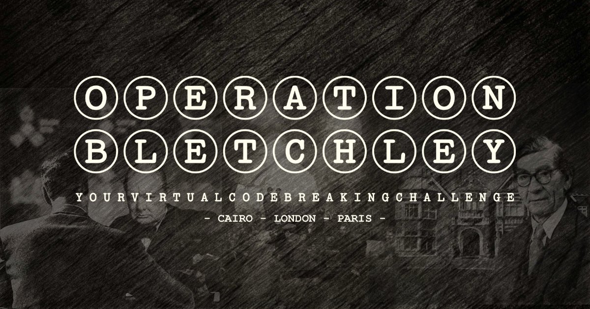 #OperationBletchley starts today! Good luck to our secret agents who are going undercover in London, Paris and Cairo 🕵️. Do you have what it takes to crack the codes and cover the miles? There is still time to sign up and take on the challenge ➡️ bit.ly/3etHpsi