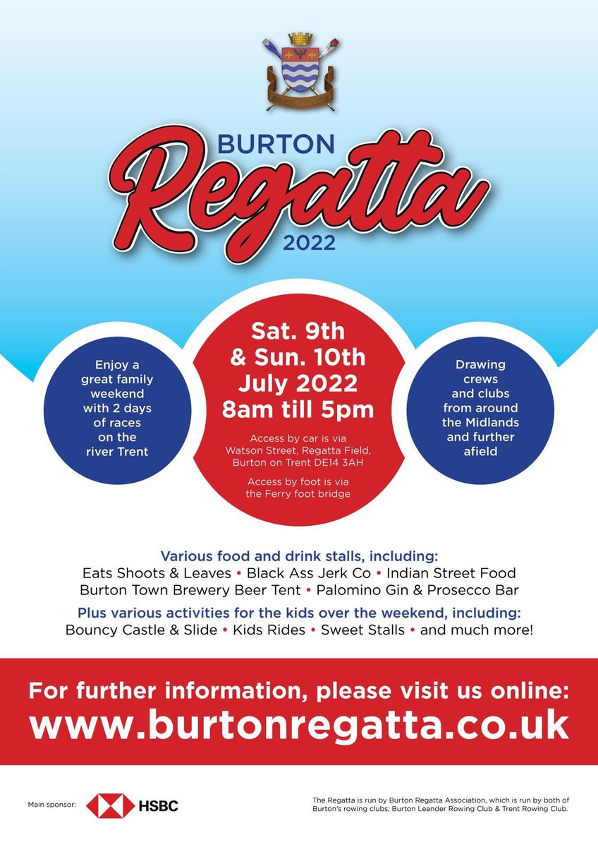 Entries close in just over 24 hours, get yours in now to race with us next weekend! 

#burtonregatta2022 #burtonleander #BLRC #rowing #racinglife #GoForGold <a href="/TrentRC/">Trent Rowing Club</a>