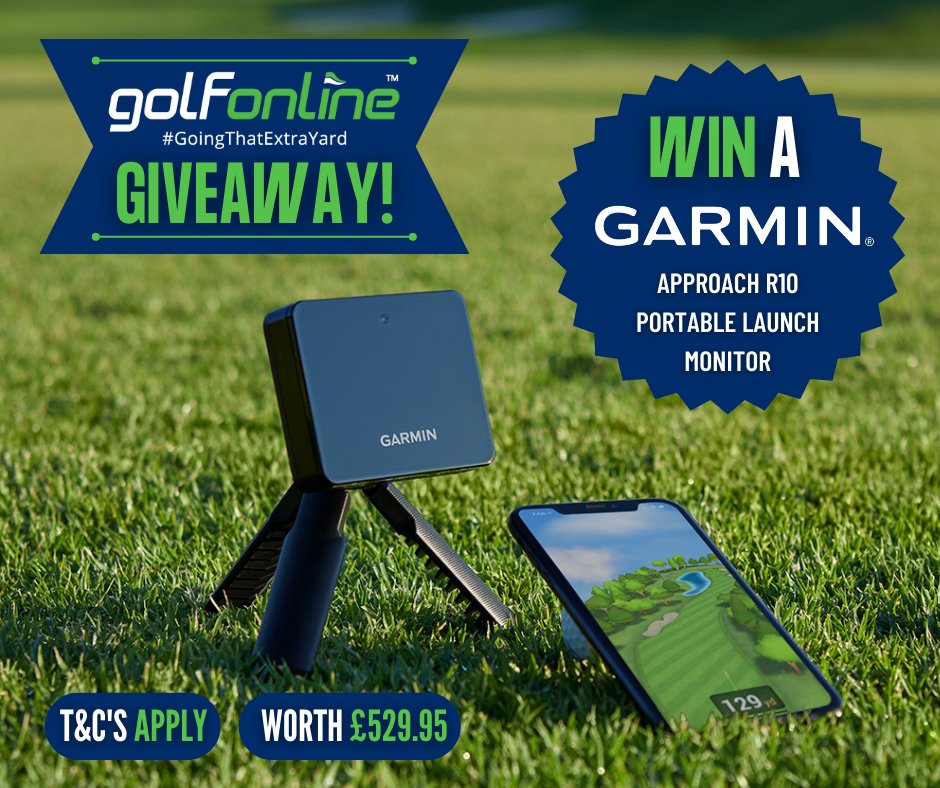 🏆 #GIVEAWAYTIME 🏆

One lucky follower will WIN a BRAND NEW #Garmin Approach R10 Portable Launch Monitor 🔥

YOU MUST👇

✅ ❤️ &amp; RT
✅ Follow us 👍
✅ Tag 2 Friends

🚨BONUS🚨

Follow our IG For 10x Bonus Entries 

👉 bit.ly/3yaVPr8

🛑 14/07/22

#Giveaway #GolfGiveaway
