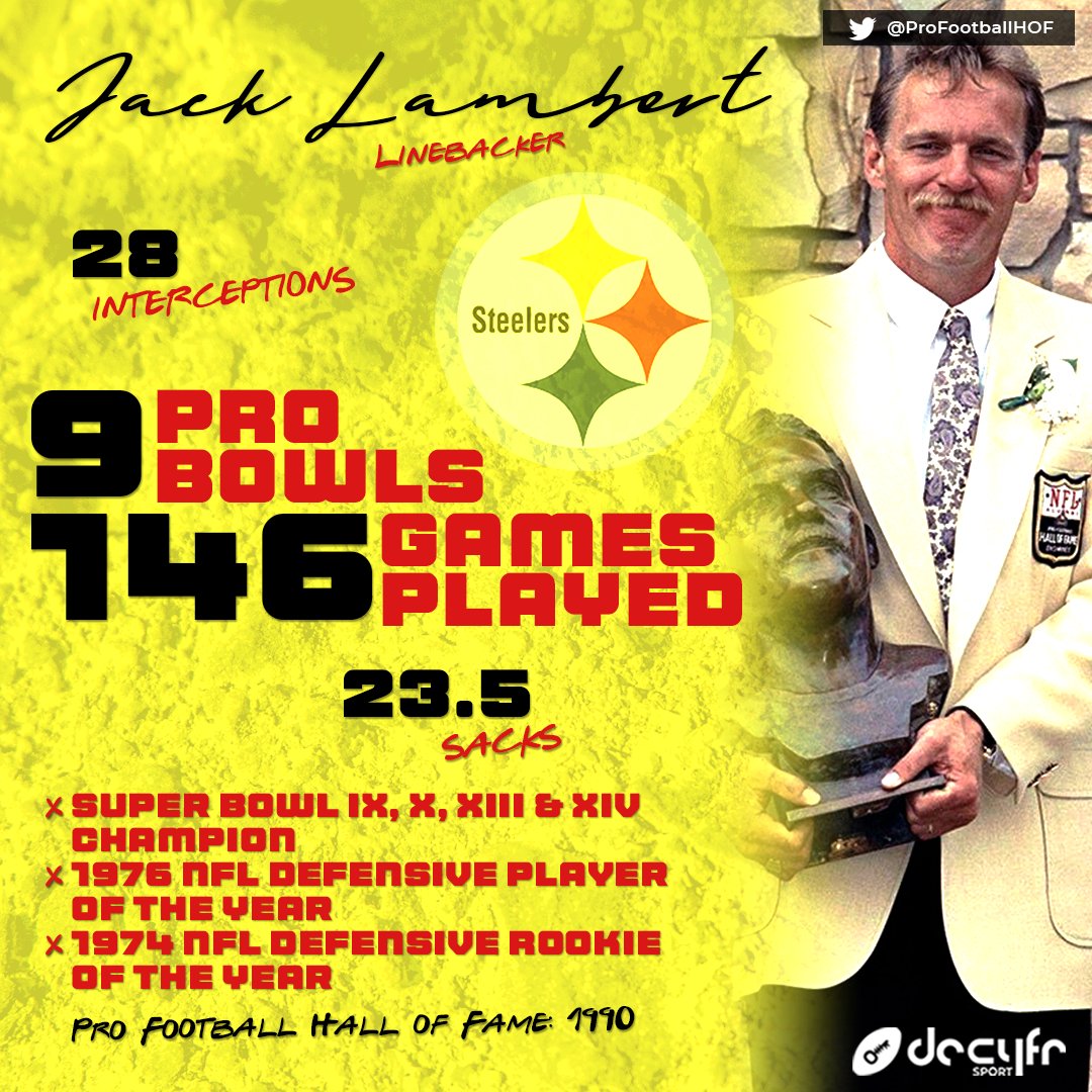 Happy birthday to legend, Jack Lambert! ( via     