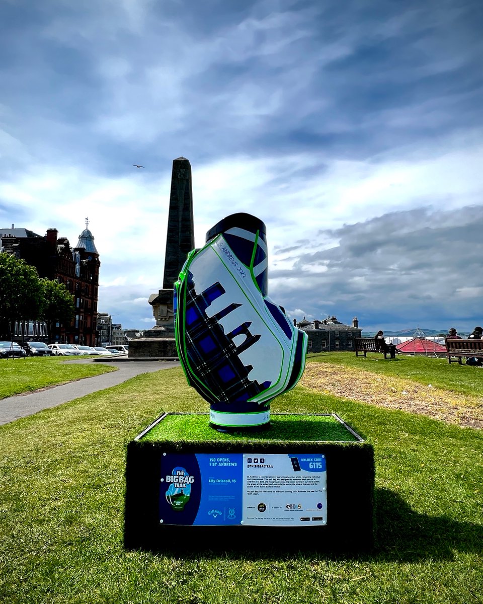 Who is going to be out and about enjoying #TheBigBagTrail this weekend? Remember to share your photos with us! Just tag <a href="/TheBigBagTrail/">TheBigBagTrail</a> or #TheBigBagTrail, and we'll do the rest!

#StAndrews #TheHomeofGolf #Sculpture #SculptureTrail #PublicArt