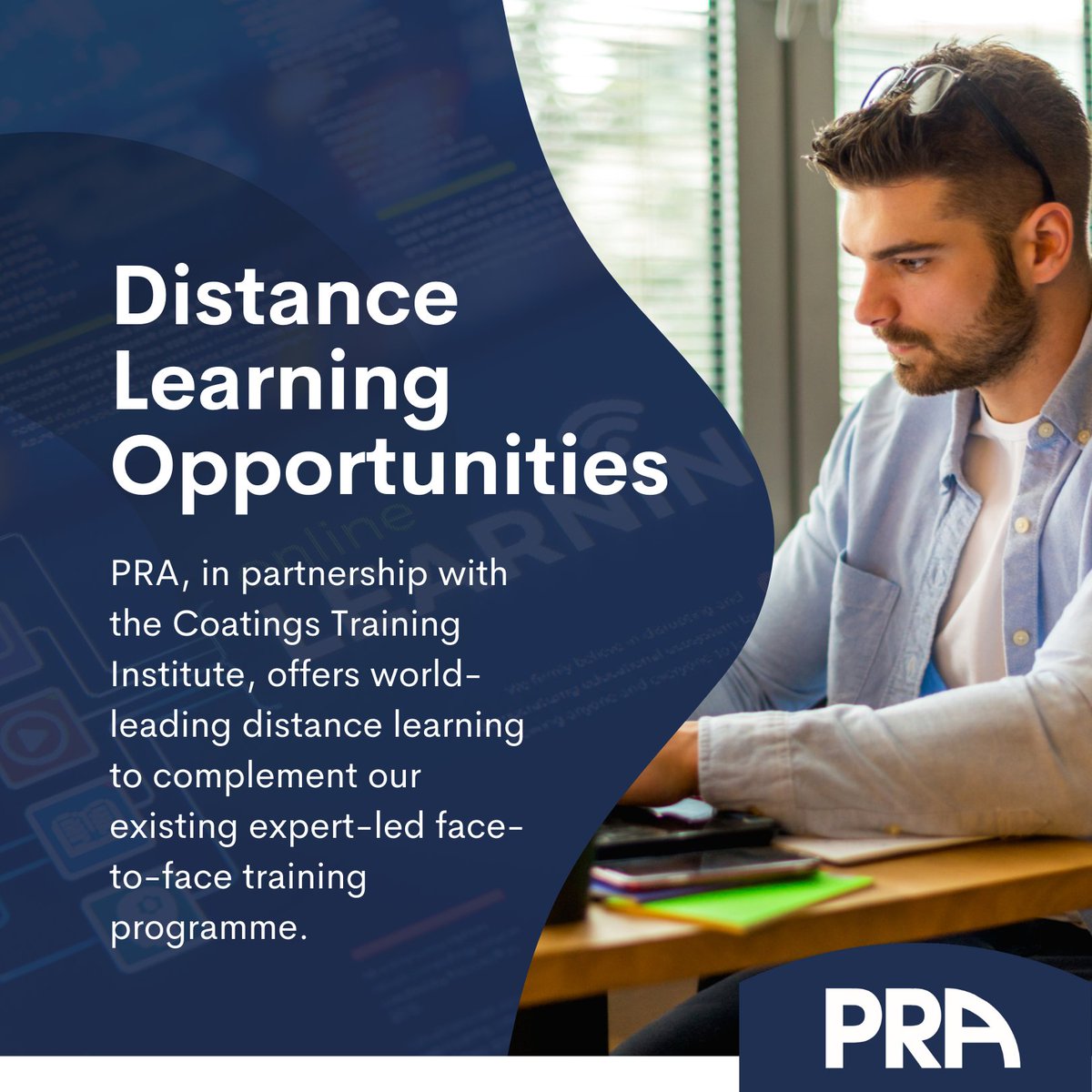 Responding to the challenges of the modern world, PRA has partnered with the Coatings Training Institute &amp; 
@bcfcoatings to offer world-leading distance learning, with over 60 specialised coatings modules for all knowledge &amp; skill levels.

Learn more: pra-world.com/distance-learn…