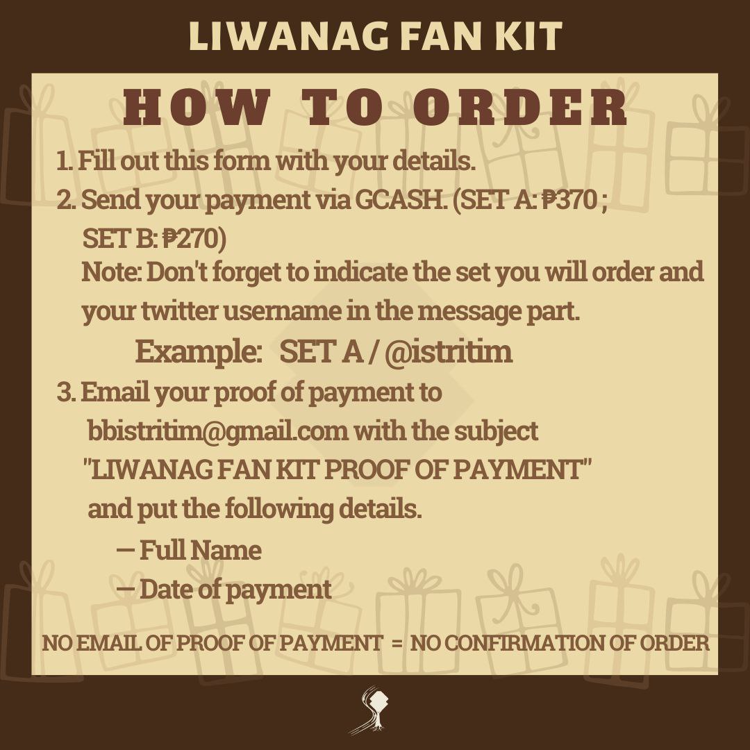 istritim's tweet photo. Hi bestie! Since Liwanag fandom's 2nd Anniversary is coming we present to you the Liwanag Fan Kit! Pre-Order starts now! Sign mo na 'to bestie, ✨Bili na✨

ORDER HERE:
🔗https://t.co/l3mqMXU1w5

#LiwanagFanKit
@BenAndBenMusic #BenAndBen https://t.co/tGXaRjzYZt
