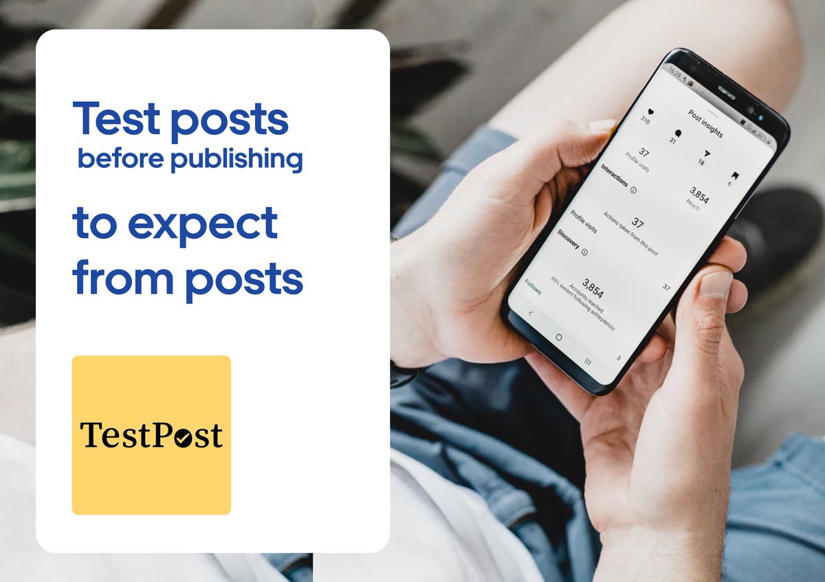 TestPostApp's tweet image. Good Idea!     #marketing #design #copywriting #startups