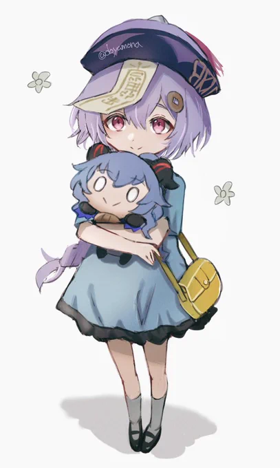 #原神 #七七 #qiqi #GenshinImpact 
七七ちゃんらくがき🐏 