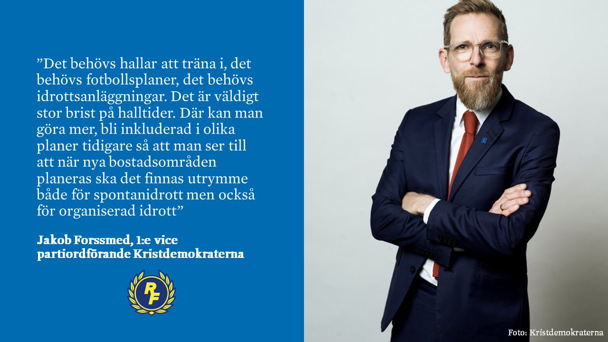 Så sa <a href="/jakobforssmed/">Jakob Forssmed</a> <a href="/kdriks/">Kristdemokraterna</a> i #snackaidrott om anläggningar och ytor för idrott #platsföridrott #almedalen #svpol