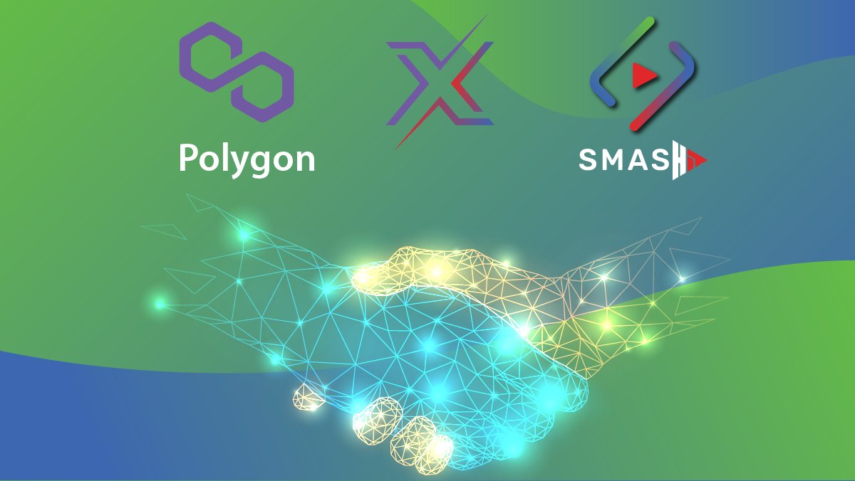 smashit_live's tweet photo. Polygon is taking SMASHIT under its wing to power up the video #NFT Marketplace and Metaverse.
https://t.co/JzEVuIeGsD 

#SmashitLive @0xPolygon https://t.co/RNwJEZiqN6