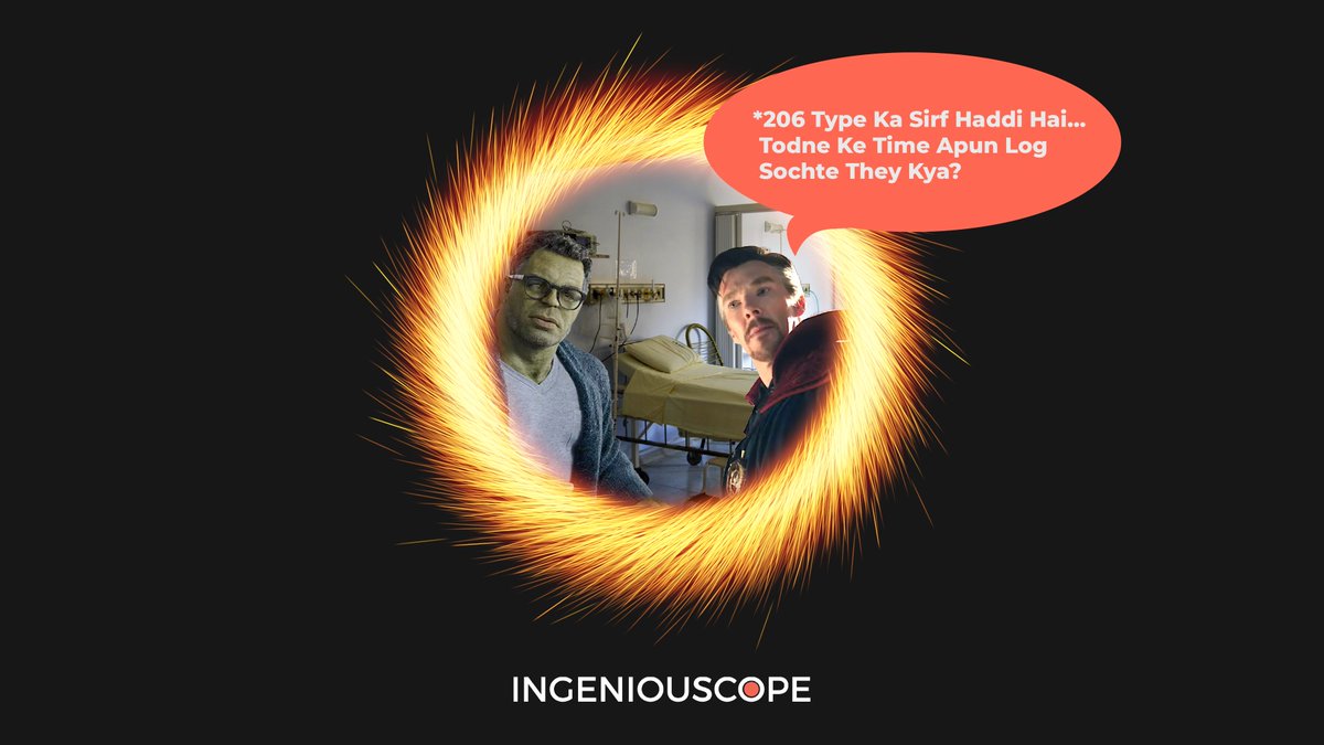 ingeniouscope's tweet photo. Doctor Strange In Munna Bhai's Universe...
#NationalDoctorsDay #Doctors #DrStrange #Hulk #MunnaBhaiMBBS #Marvel #Ingeniouscope #CreativeStudio #CreativeAgency https://t.co/bsFi2YfbGb