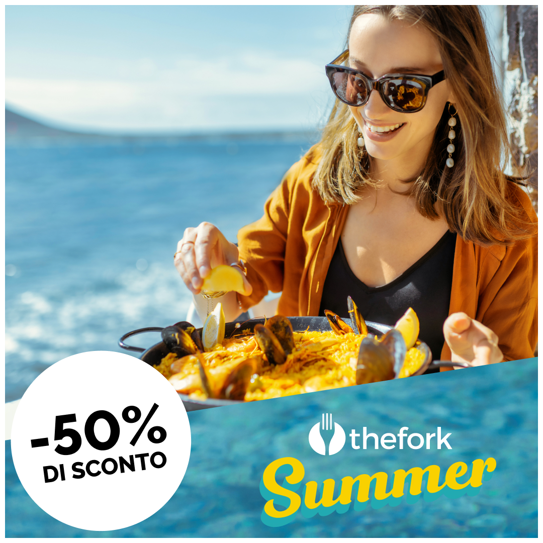 3, 2, 1... Ci siamo! 😍 ☀️Parte oggi ufficialmente il #TheForkSummer! ☀️ Per tutta l'estate trovi migliaia di ristoranti in Italia e in Europa con il 50% di sconto 🌊 thefork.it