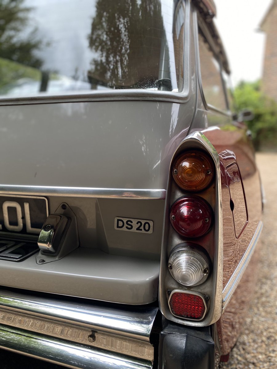 Beautiful Citroen DS20 full valet and wax, ready for some summer miles. #citroen #citroends20