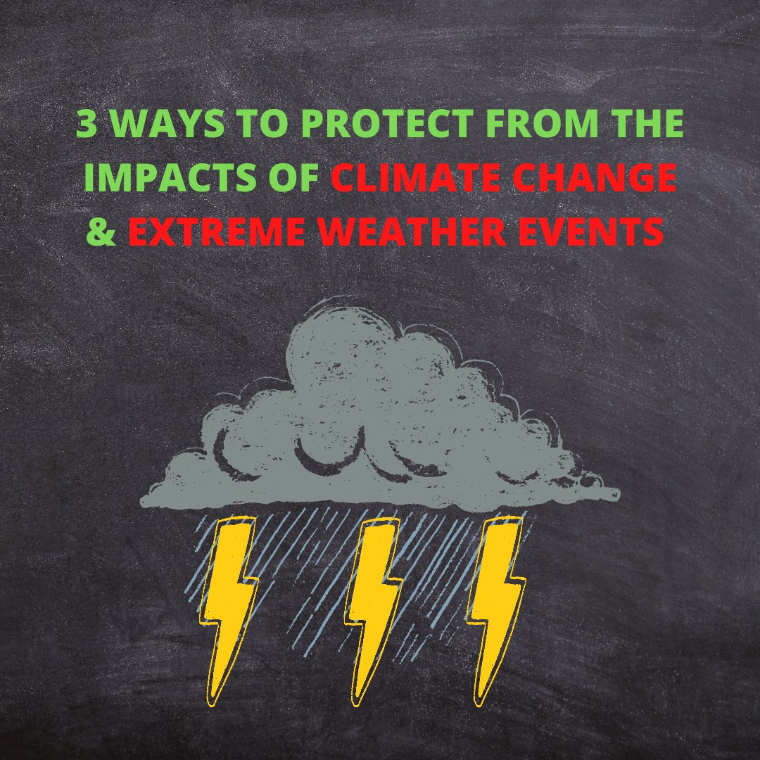 UNEP's tweet photo. #DYK in the last two decades, disasters linked to extreme weather accounted for 475,000 deaths and $2.6 trillion in damages?

Here are 3 ways to protect from the impacts of climate change &amp; extreme weather events ⤵️