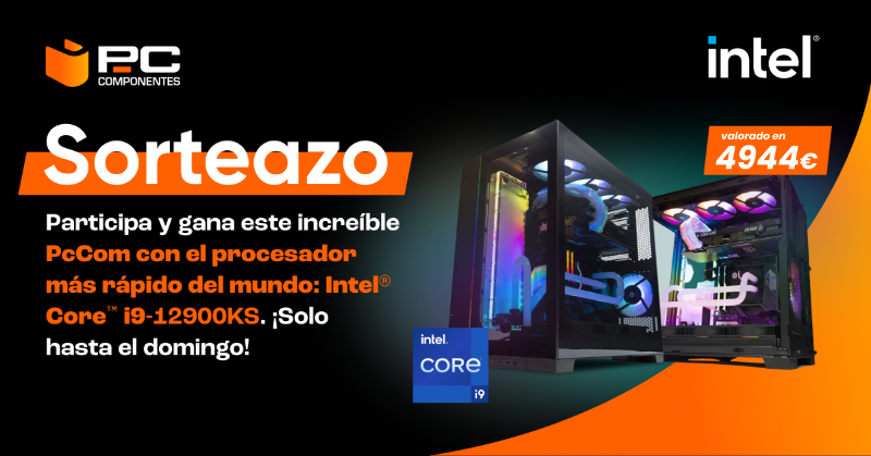 pccomponentes's tweet photo. 🌴🅢🅞🅡🅣🅔🅐🅩🅞🌴

😎¡Gana un PcCom con CPU @Intel_Spain valorado en 4944€ y celebra el comienzo de los PcDays este domingo a las 22h!

⛱️RT🔃 y sigue a @pccomponentes
⛱️Comenta con #LleganLosPcDays diciendo qué te quieres pillar en oferta!
⛱️Confirma tu participación AQUÍ 👇