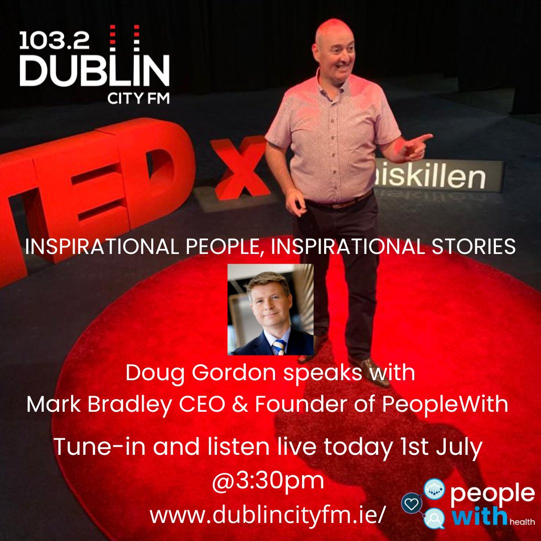 PeopleWithApp's tweet photo. Listen live to Doug and Mark as they discuss the PeopleWith™ vision and enlighten listeners as to why people should 'gift their health' for the advancement of future health around the world.
Listen Live at 3:30pm today:
https://t.co/uErj4nry6T 
#healthcare #health #PeopleWIth https://t.co/S3mxRpRRwz