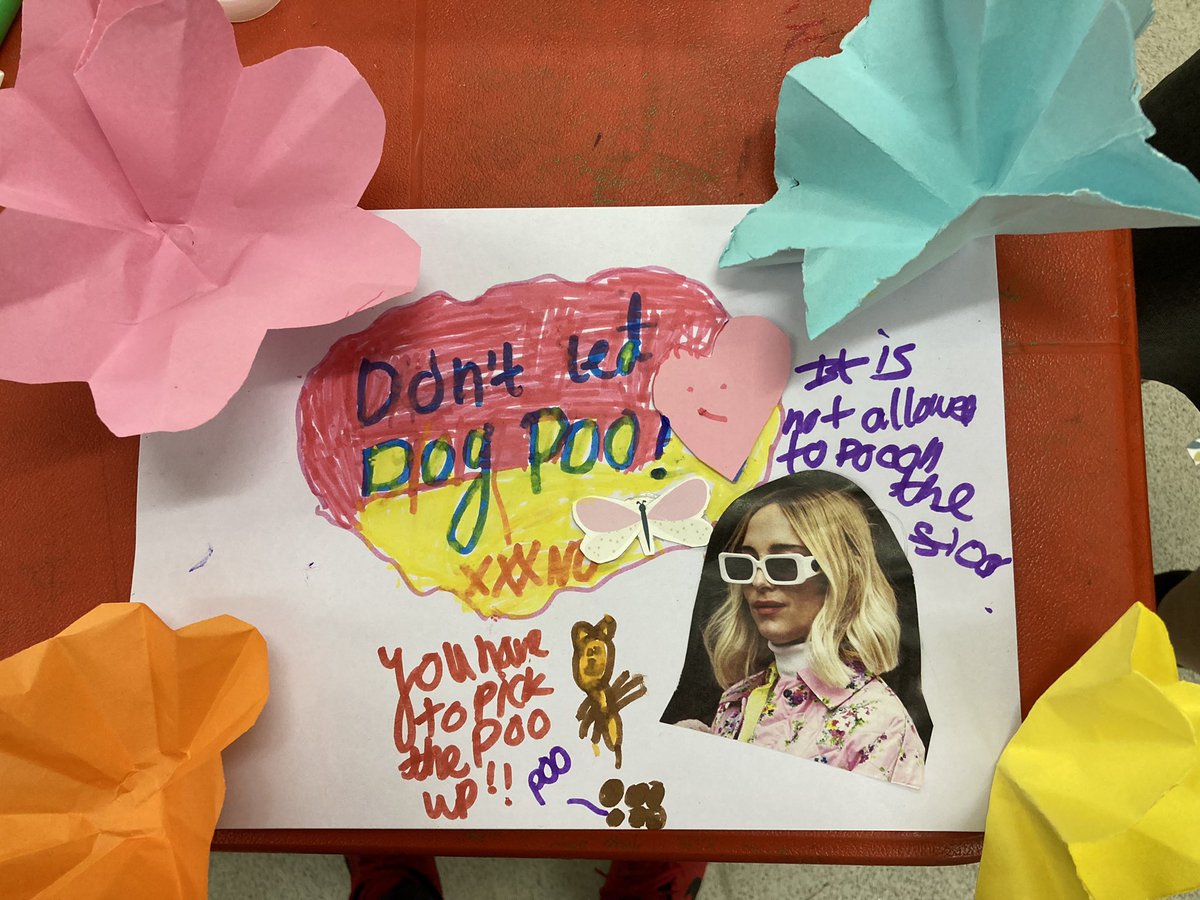 SeedsLodgeLane's tweet photo. Spent the morning picking up dog π© on the green space #oldbaths site The amazing @TheGreenhouseL8 kids made some great posters yesterday that we are going to put up. Anyone done any campaigns/ ideas that have worked to get people to #pickuppoo #dogmessfree ??? https://t.co/KzC7fbxTph