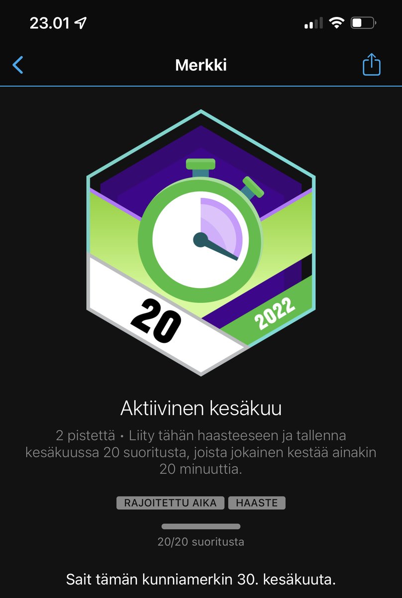 juzzuf's tweet image. When I got the bicycle a month ago, I also changed activity tracking ecosystem from Apple to Garmin. Those Garmin challenges are very motivating and I had an active June chasing them down. 

#300kSteps #20Exercises #300kmCycling #Garmin #FocusBikes