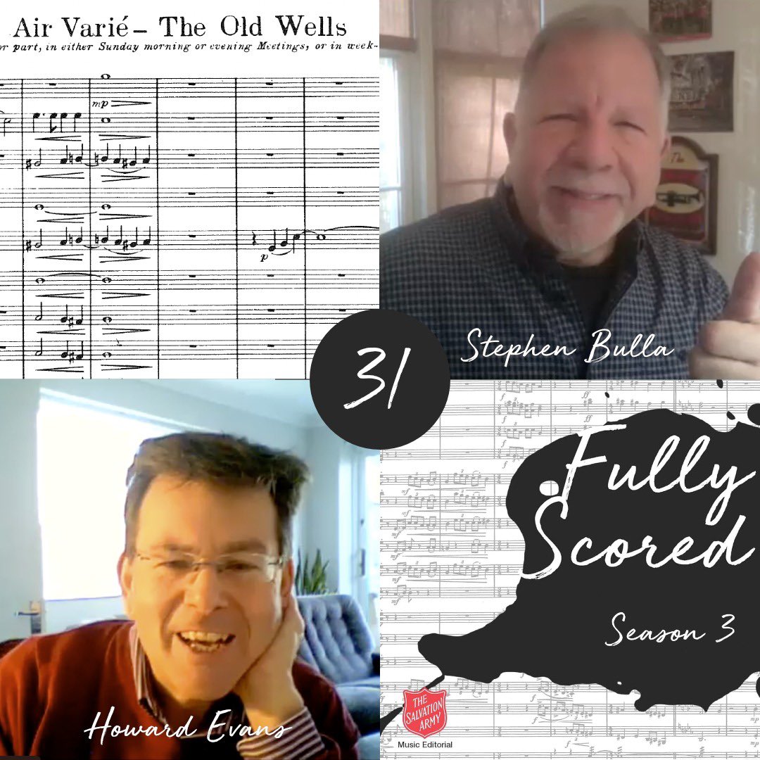 FullyScored's tweet image. Episode 31, out now!

This episode features a chat with internationally renowned composer and arranger Stephen Bulla, and also the conclusion to our analysis of ‘The Old Wells’ (Eric Ball) by Dr Howard Evans. 

Listen wherever you get your podcasts or: play.acast.com/s/5e78987fad09…