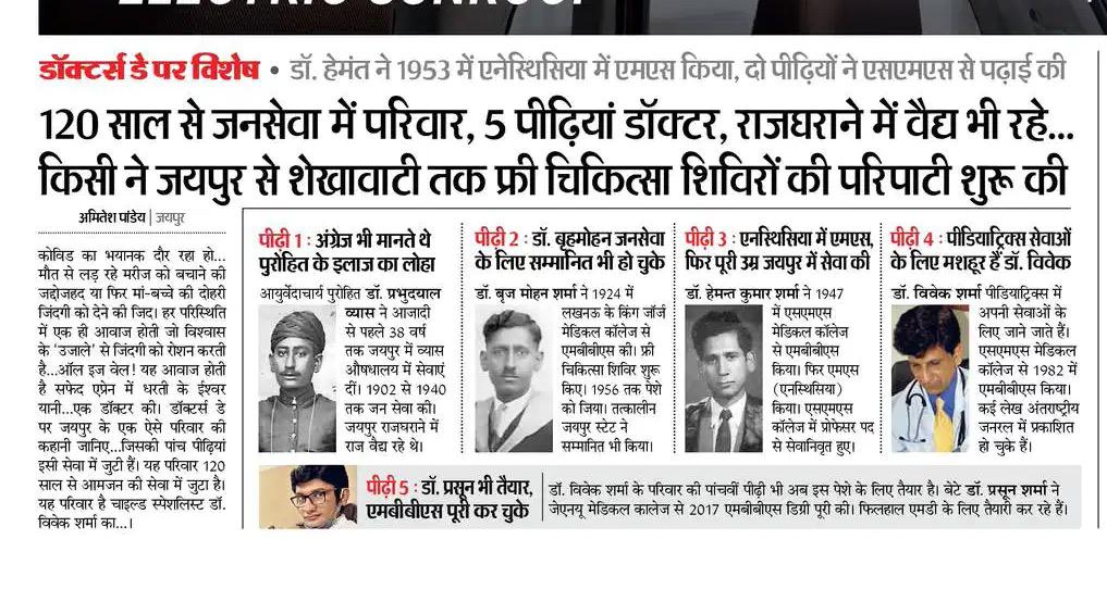 डॉक्टर्स डे पर विशेष <a href="/PandayAmitesh/">amitesh</a> ji