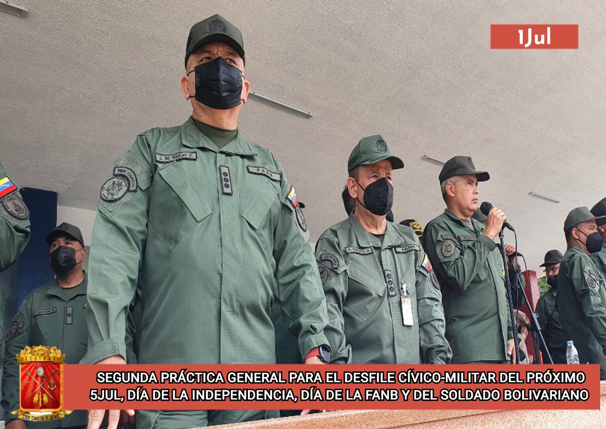 2️⃣/2️⃣📌 #PRÁCTICAS || evaluando y perfeccionando los detalles para ofrecer al pueblo venezolano un acto digno de hombres y mujeres Patriotas y Revolucionarios que en perfecta unión Cívico-Militar-Policial representan el espíritu combativo de todos los venezolanos #Venezuela #FANB