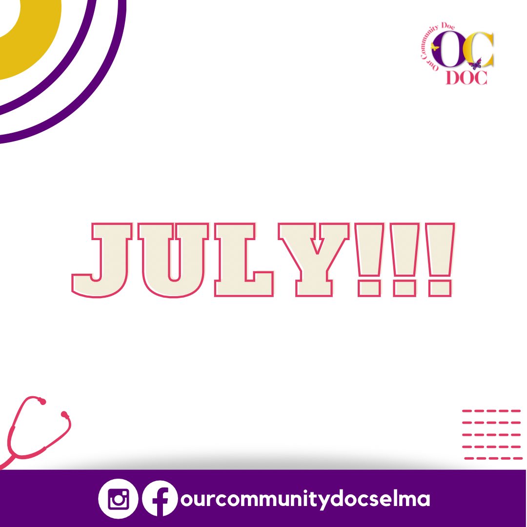 New month, new intentions, new goals, new light and new beginnings.

Happy New Month!!!
#healthfacts #PublicHealth #PublicHealthlsHere #Alabama #ourcommunitydoc #healtheducation #newmonth #july #communitysensitization #alabamahealthcare #selma #docinselma #ourcommunitydoc