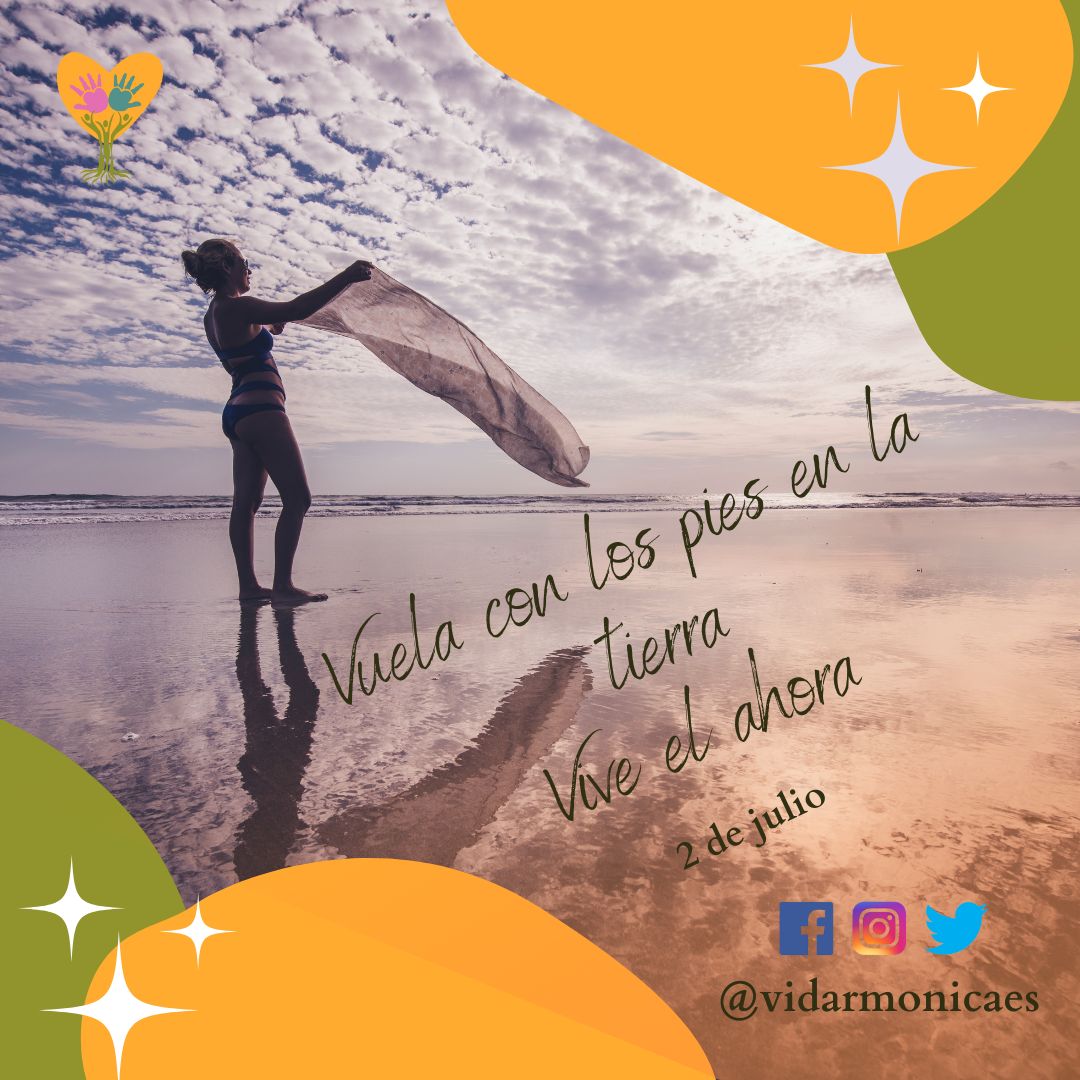 Si sientes la vida como carga, eres esclava del tiempo, querida alma.
Si aceptas el presente tal y como es, y vives cada instante con plenitud: la alegría, la fluidez y la ligereza, te acompañarán en tu camino.

#pensamientodeldia #2dejulio #presente #aquiyahora #presencia