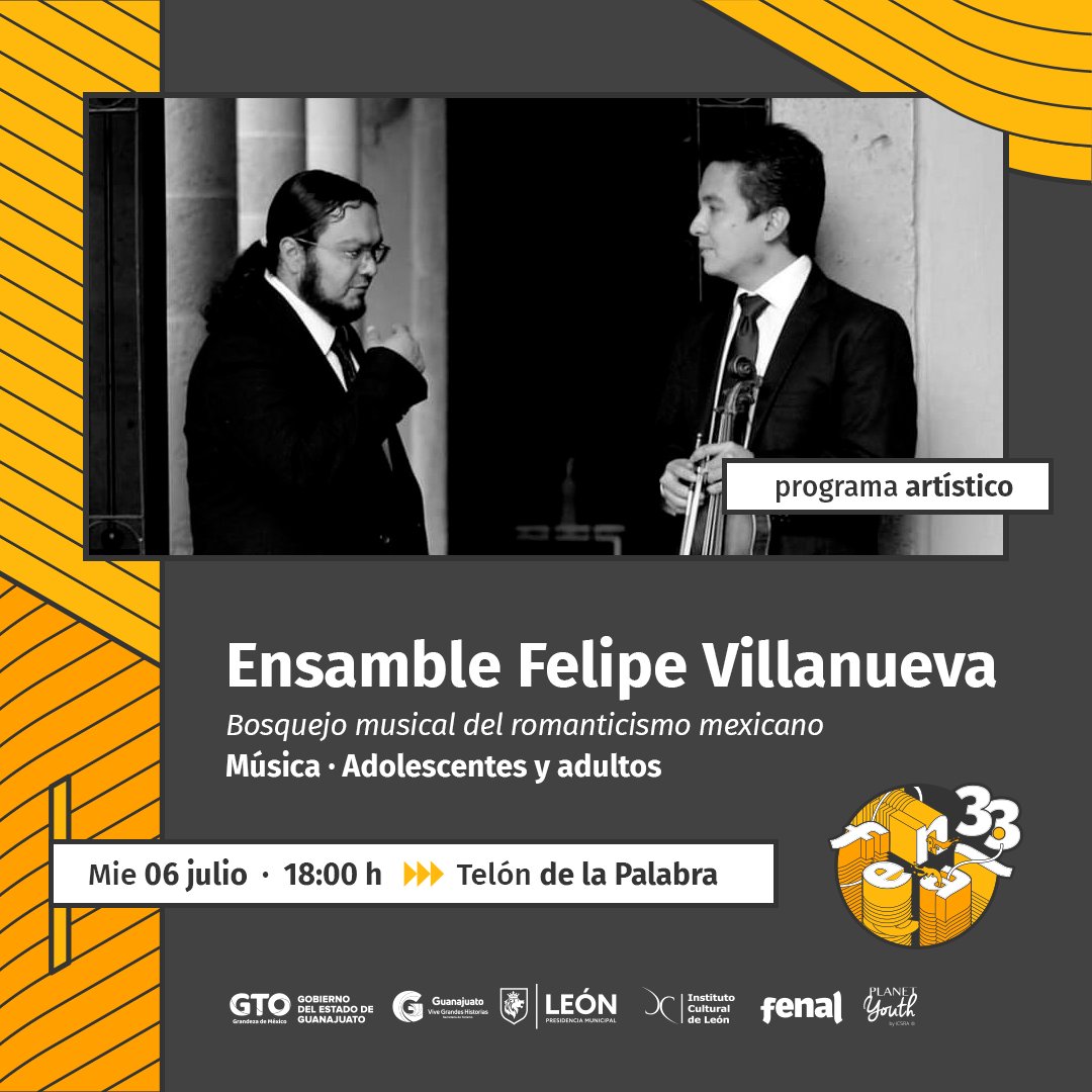 CulturaLeon's tweet image. 🎼🕺🎭¡Música, danza, teatro y más!
Te esperamos en #MiFenal para la experiencia al máximo.