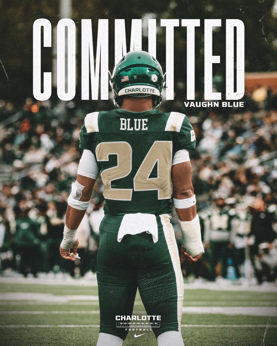 Vaughn Blue (@bluevaughn) on Twitter photo Very excited to be able to announce my commitment to <a href="/unccharlotte/">UNC Charlotte</a> thank you @CoachHank_UNCC <a href="/Coach_heals/">Will Healy</a> for guiding me through the process. <a href="/CoachChadWilkes/">Chad Wilkes</a> <a href="/DaveSollazzo/">Dave Sollazzo</a> @Ju5tinMc <a href="/Rev_Hark14/">Coach Matt Harkness</a> <a href="/coachniemeyer1/">Coach Andrew Niemeyer</a> <a href="/CoachRivens76/">Antoine Rivens</a> <a href="/_dbrown27/">Devin Brown #27</a> <a href="/b2c_training/">B2C Training “Perfect Ya Craft”</a> Very excited to be able to announce my commitment to <a href="/unccharlotte/">UNC Charlotte</a> thank you @CoachHank_UNCC <a href="/Coach_heals/">Will Healy</a> for guiding me through the process. <a href="/CoachChadWilkes/">Chad Wilkes</a> <a href="/DaveSollazzo/">Dave Sollazzo</a> @Ju5tinMc <a href="/Rev_Hark14/">Coach Matt Harkness</a> <a href="/coachniemeyer1/">Coach Andrew Niemeyer</a> <a href="/CoachRivens76/">Antoine Rivens</a> <a href="/_dbrown27/">Devin Brown #27</a> <a href="/b2c_training/">B2C Training “Perfect Ya Craft”</a>