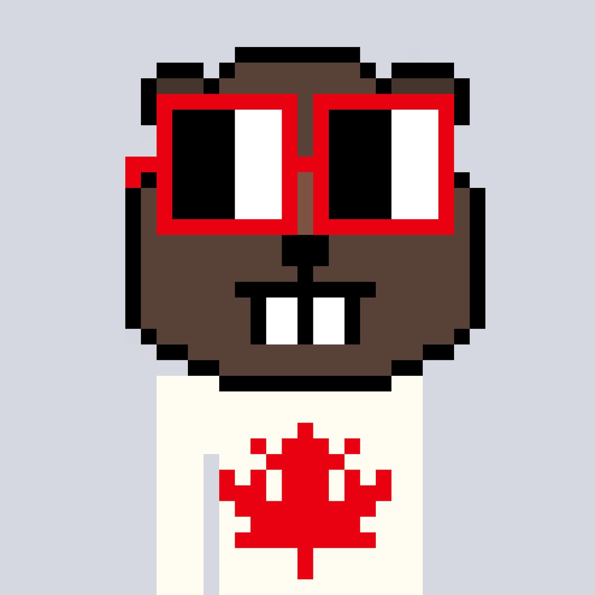 NounPunks's tweet photo. Happy #CanadaDay from the @NounPunks and @superBLOXvx team (headquartered here in the birthplace of #Ethereum!)

This special 🇨🇦-DAY Noun is dedicated to all Nounish Canadians! Canadians are known for our friendliness and politeness… ergo, Canada is very nounish! 🧠 https://t.co/cKcApjDEqU
