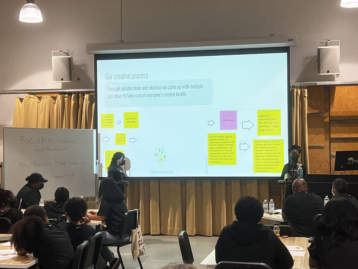 BlackGirlsCode's tweet image. The presentations have begun! #Hackathon2022