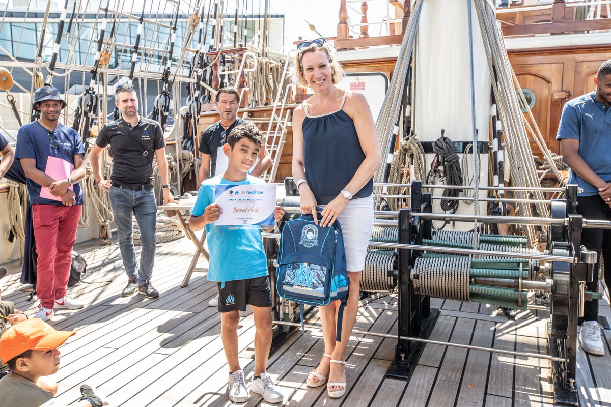 OM Fondation 💙 tweet media