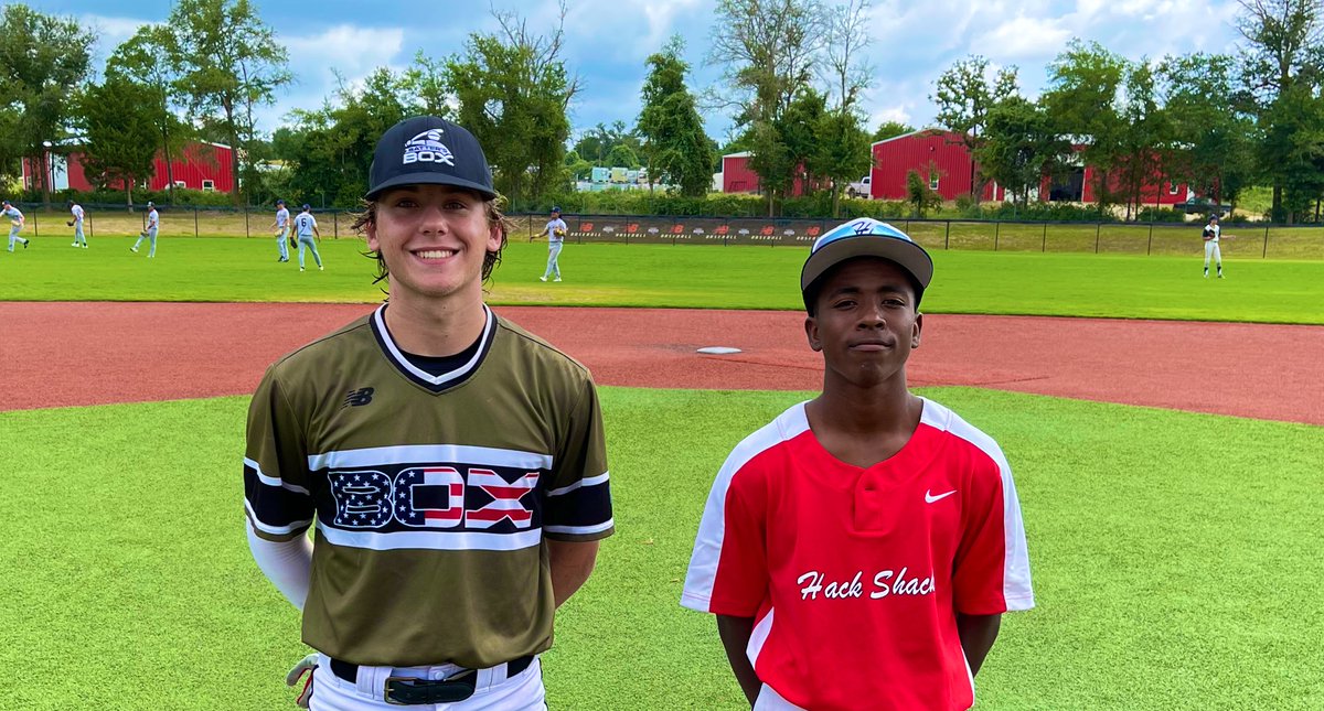 RBTournaments.com
30➕ College Coach Showcase Tournament

Hack Shack Baseball
🆚
<a href="/battersboxinc/">The Batter's Box Inc</a> 

PoG: Emanuel Rivas 2-2, 2B, 2 RBI
Colby Beck 2-3, 2B, 2 RBI

2️⃣8️⃣ straight college coach showcase tournaments with MORE colleges attending than promoted.
#RBTournaments