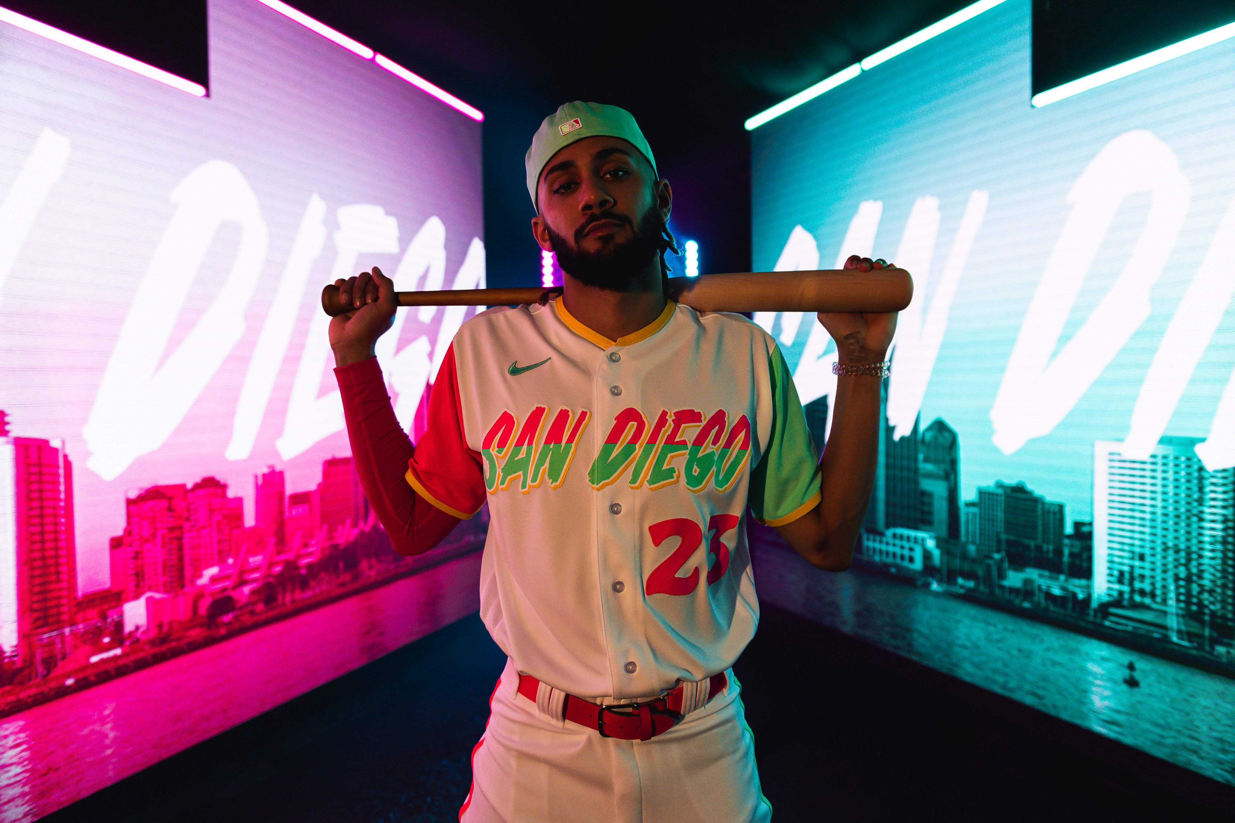 San Diego Padres on X: Vibrant colors for our vibrant city.   / X