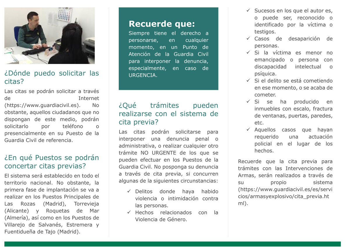 El Cuartel de la Guardia Civil de Cieza ya dispone de servicio de cita previa para la realización de trámites o denuncias no urgentes #Abarán #Cieza #Blanca #Abarandiaadia

👉Para leer la información completa: abarandiaadia.com