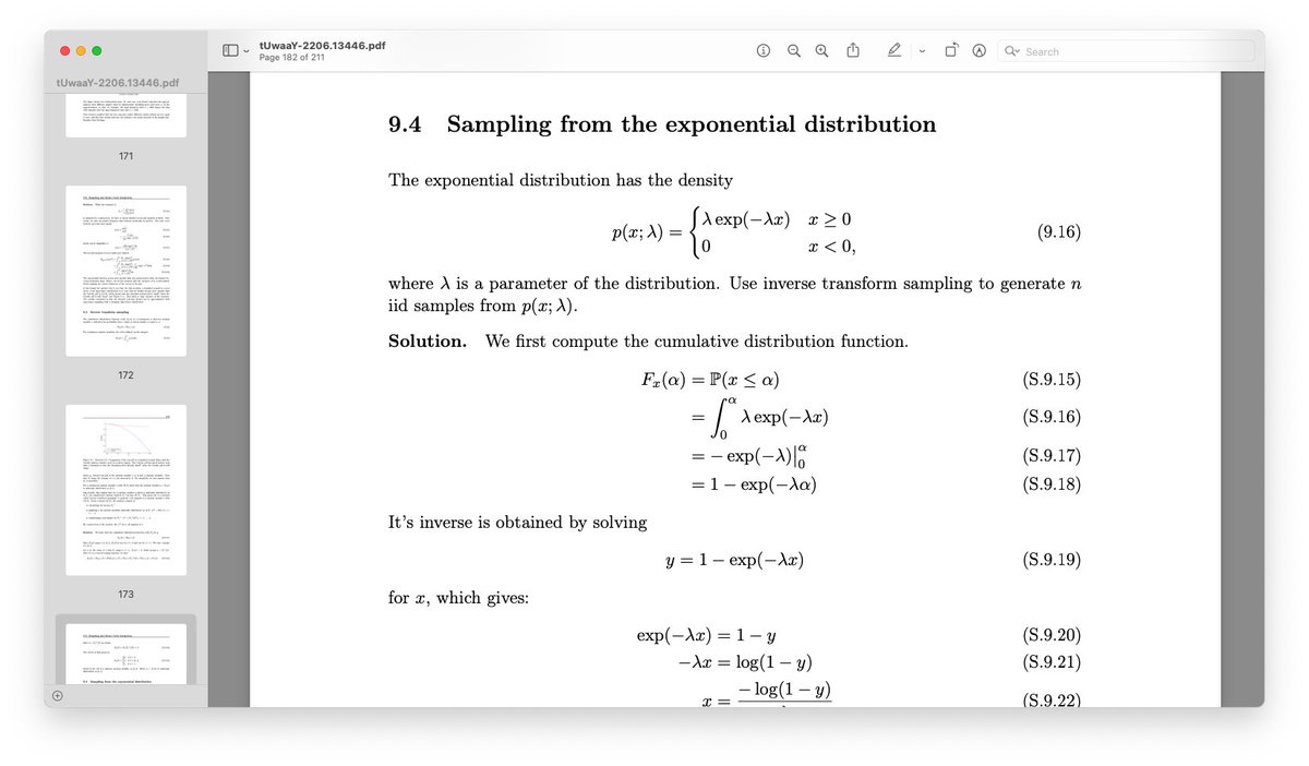 "Pen &amp; Paper Exercises in Machine Learning" -- probably the most interesting arXiv article I've seen in a while ☺️
📝  arxiv.org/abs/2206.13446 
Love it when exercises come with solutions. 👌
(Textbooks with exercises but w/o solutions are truly evil 😆).