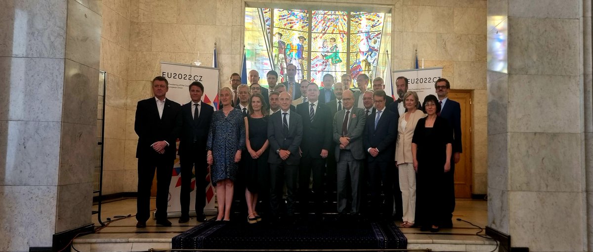 LTembassyRU's tweet photo. On the occasion of the first day of the #Czech Presidency of the @EUCouncil, 🇱🇹 Chargé d’Affaires Virginija Umbrasienė attended the event organized by the Czech 🇨🇿 Embassy in #Moscow. Congratulations and best wishes for success over the next six months! https://t.co/HC9Pd3jT9d