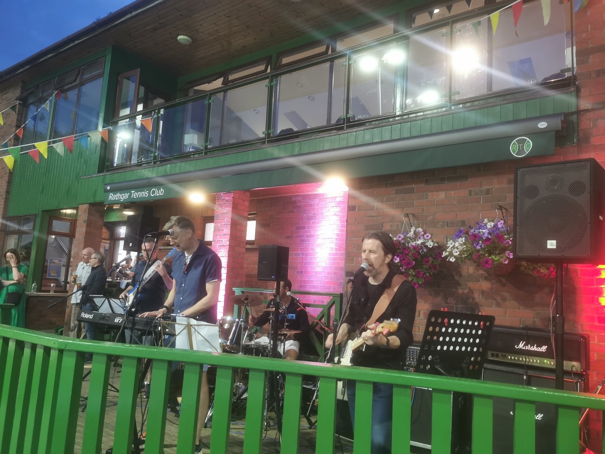 RathgarC's tweet photo. "what's this?" you ask .. oh, just a normal evening at @RathgarC

Great evening celebrating our recent successes across the DLTC's summer leagues and hosting the final of our summer Doubles Championship.

Late, loud and laughter-filled evening. Well done everyone.

#notjustaclub https://t.co/737bRJTO5j