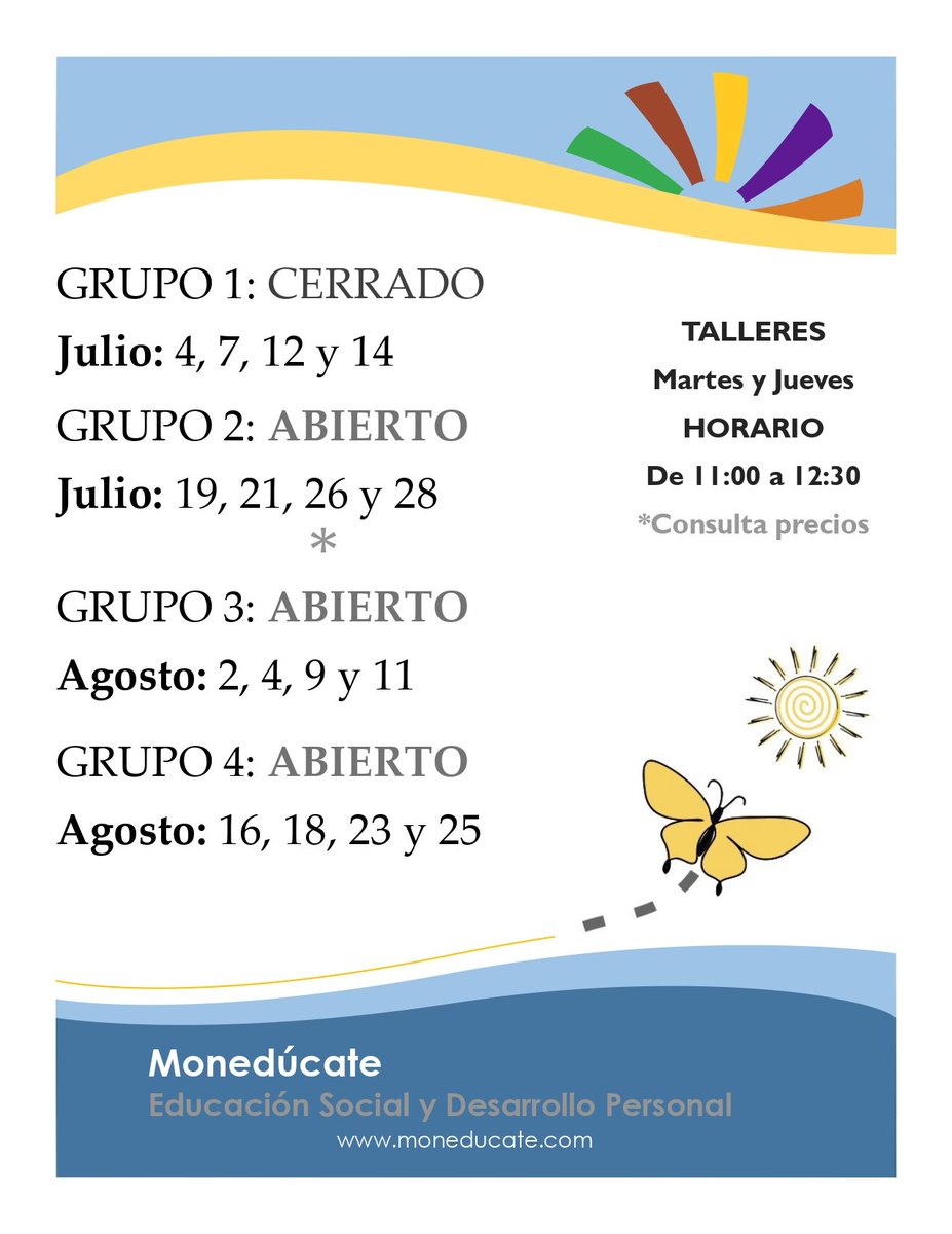moneducate's tweet photo. Grupos reducidos https://t.co/xWGGNWiJoL