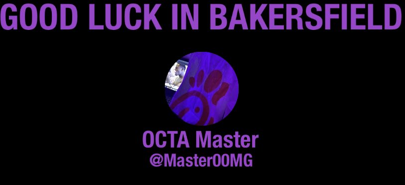 Master00MG's tweet photo. Bakersfield here I come 😈
@official_octagg @VenyyFN https://t.co/GudawkOPsj
