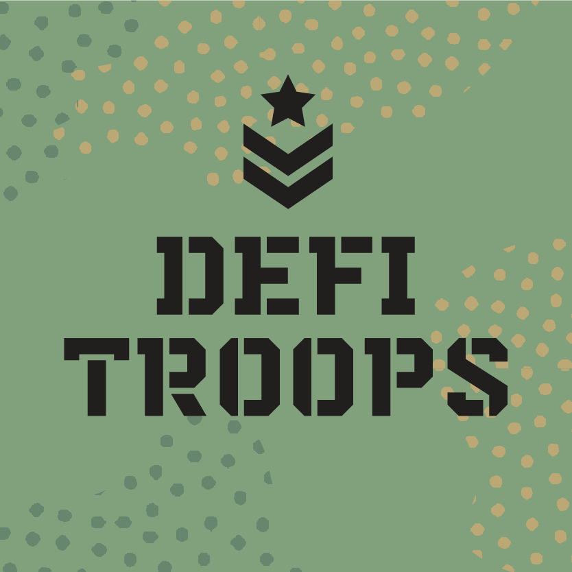 DefiTroops's tweet image. Happy Friday Troops!
#DeFi #NFTProject #DeFiTroops #NFTCommunity