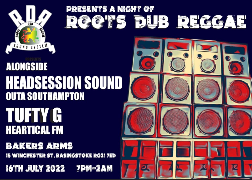 tufty_g's tweet image. Sat 16th July, Basingstoke. #Basingstoke #whatisgoingon #Hampshire #reggaemusic #Reggaedance #Dub #Roots #Rootsreggae #whatson #Soundsystem #MC #Bass #Southampton #ReggaeDay #ReggaeinHampshire #Blessedvibes #vibez