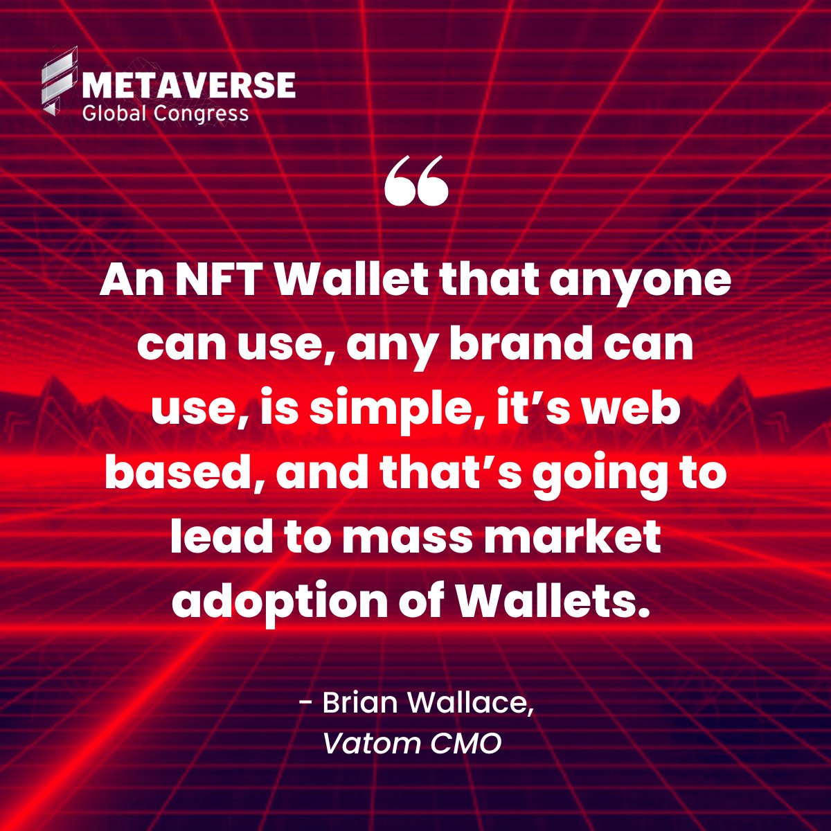 Vatom may be going global, but sometimes the best Web3 conversations happen right in your backyard. Hearing from our CMO at this week’s <a href="/MetaverseGC/">Metaverse Global Congress</a> with Deloitte’s Unlimited Reality <a href="/HanLXXIII/">Hanish Patel</a> was all the Web3 inspiration we needed. Hit follow, so you don’t miss the next one.