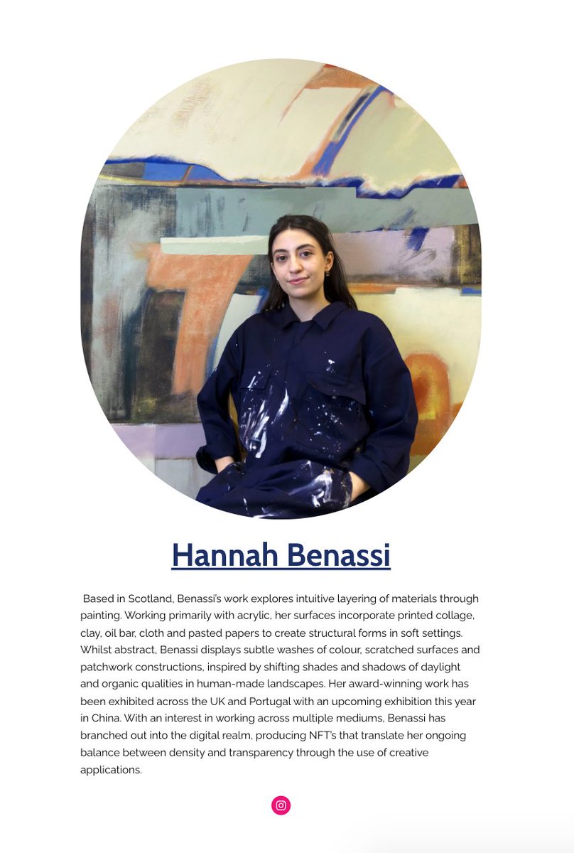 You can find out more about my practice as a contemporary painter on <a href="/ArtespaceG/">Artespace Gallery</a>'s website. 9 of my NFTs are now available to purchase through <a href="/opensea/">OpenSea</a> in this months'BASQUY' collection! 

#NFTcommunity #contemporaryartist #NFTartists #NFTlaunch #NFTart #OpenSea #OpenSeaNFT