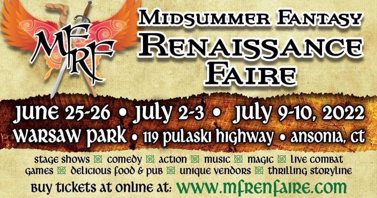 Join us tomorrow and Sunday for our second weekend!

mfrenfaire.com