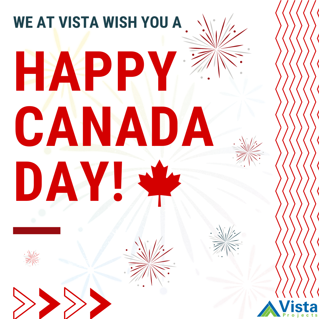 VistaProjects's tweet image. This #canadaday we at Vista Projects hope you and your family enjoy your holiday long-weekend, and as always celebrate responsibly. Happy Canada Day!

#canada #celebrate