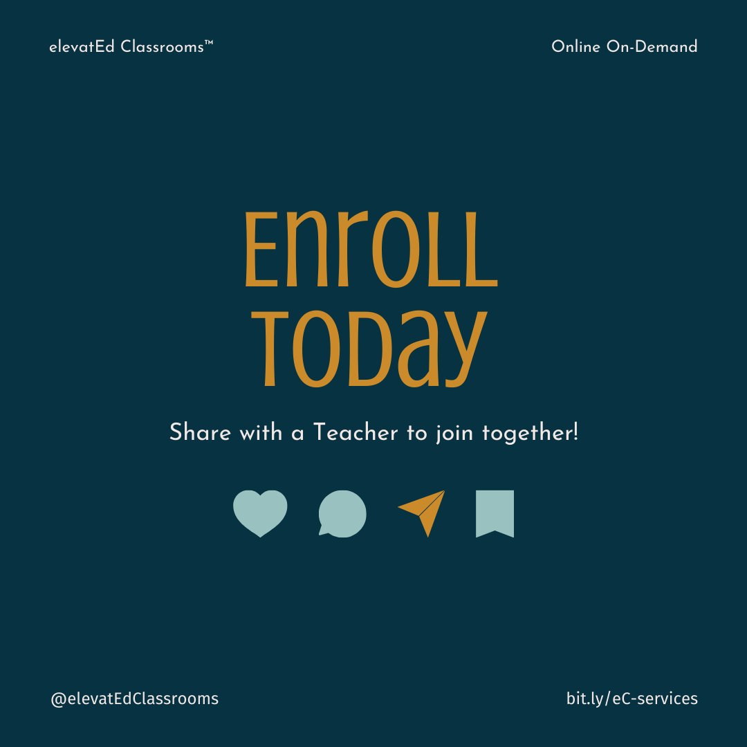 elevatEd Classrooms™️ tweet media