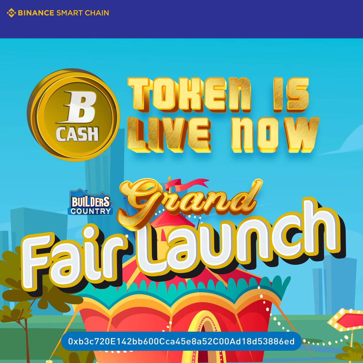 We are NOW LIVE !!!!!!
#builderscountry #Build2Earn #build2earn #howtoearnmoneyonline #howtoearn #howtoearnmoney #howtoearnonline #howtoearnmoneyfast #howtoearnextramoney #howtoearnmoneyathome 
CA: 0xb3c720E142bb600Cca45e8a52C00Ad18d53886ed