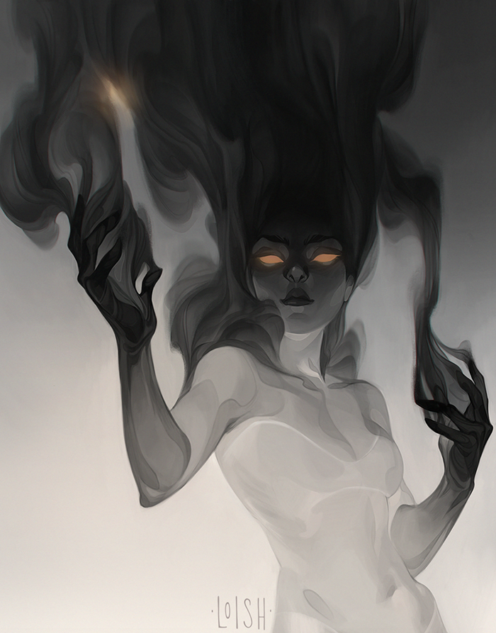 「I feel like I was subconsciously channel」|Loishのイラスト
