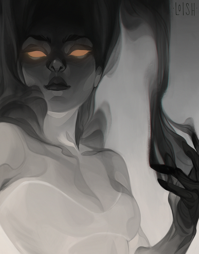 「I feel like I was subconsciously channel」|Loishのイラスト